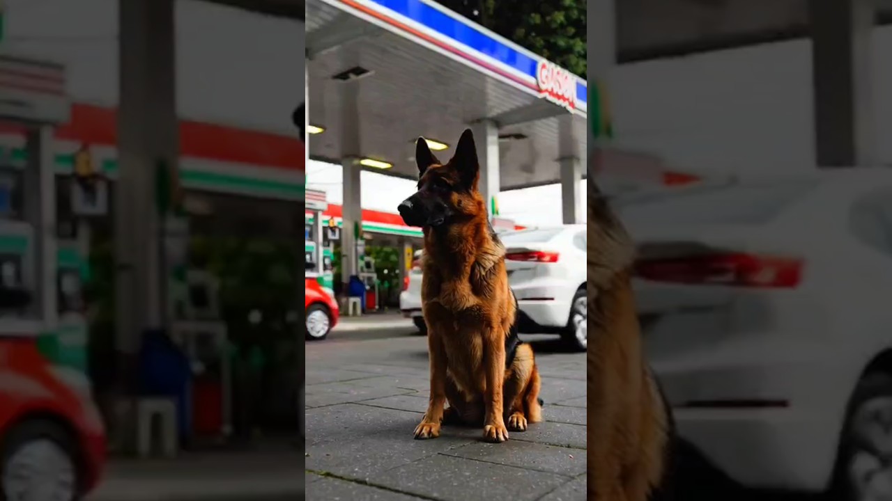 A Loyal Dog Refused to Leave a Gas Station for 11 Days | Rea