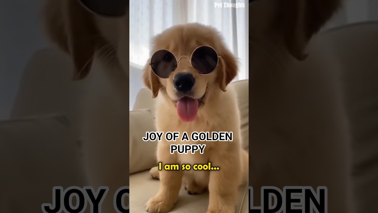 El emotivo descubrimiento de un pequeño Golden Retriever