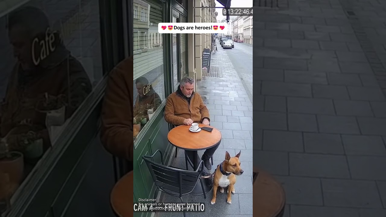 El instinto protector de este perro conmueve a las redes