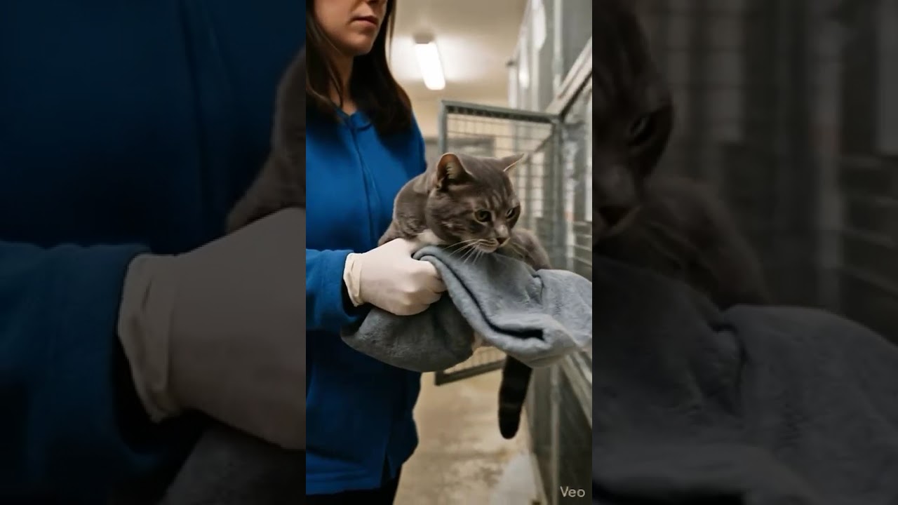 El increíble cambio del gato que esperó años por amor