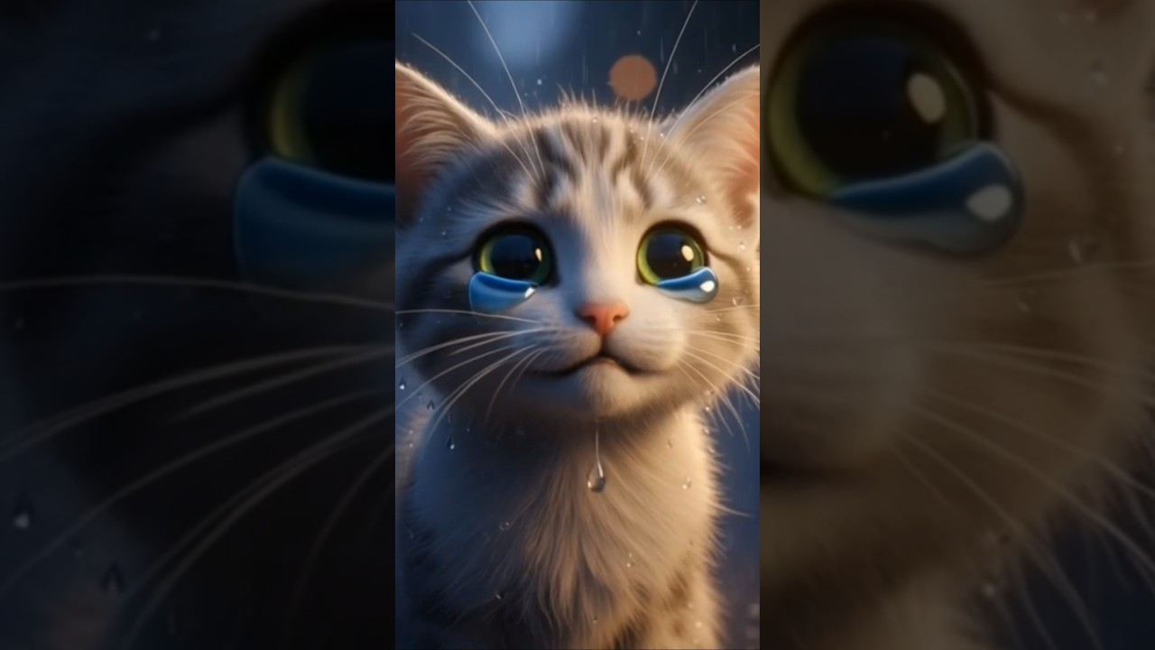 El inesperado rescate de un gatito que esperaba un milagro